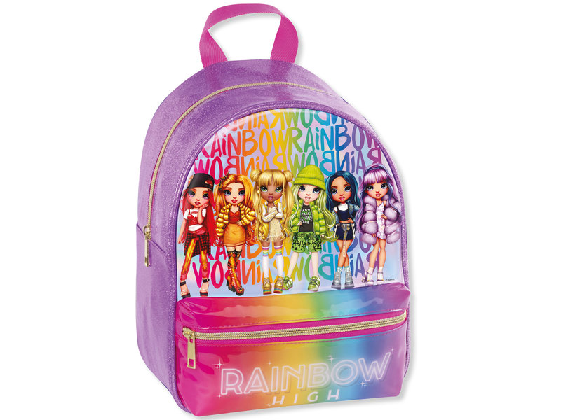 Rainbow High Sac à dos enfant - 30 x 22,5 x 13 cm - Polyester