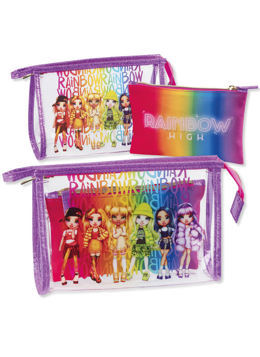 Rainbow High Toiletry bag 2-in-1 21 x 15 cm