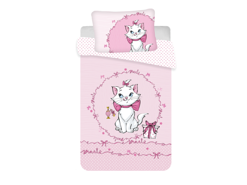 Disney Aristocats BABY Bettbezug Marie - 100 x 135 cm - Baumwolle