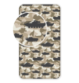 Tank Fitted sheet Camouflage - Single - 90 x 200 cm - Cotton