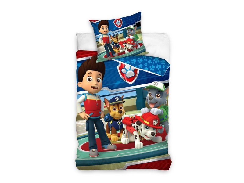 PAW Patrol Dekbedovertrek Ryder - Eenpersoons - 140 x 200 cm - Katoen