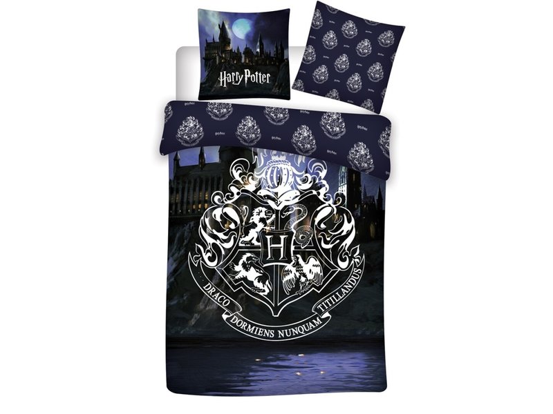 Harry Potter Dekbedovertrek Dark - Lits Jumeaux - 240 x 220 cm - Katoen