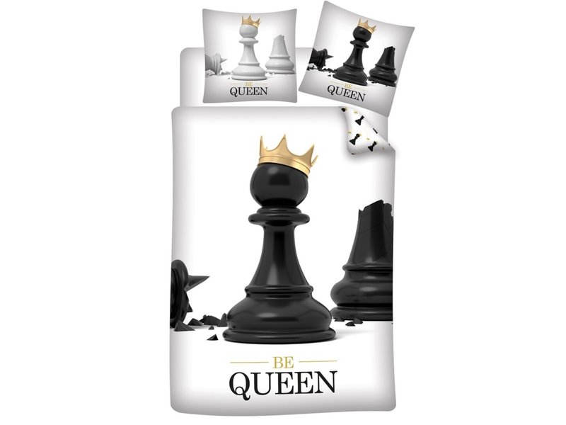 Sport Dekbedovertrek Be Queen - Eenpersoons - 140 x 200 cm - Polyester