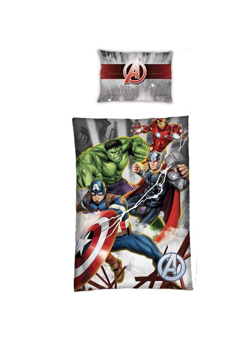 Marvel Avengers Bettbezug Lightning 140 x 200 cm Polyester