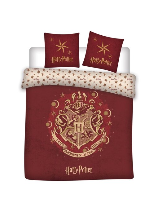 Harry Potter Dekbedovertrek Wizzard 200 x 200 cm Polyester