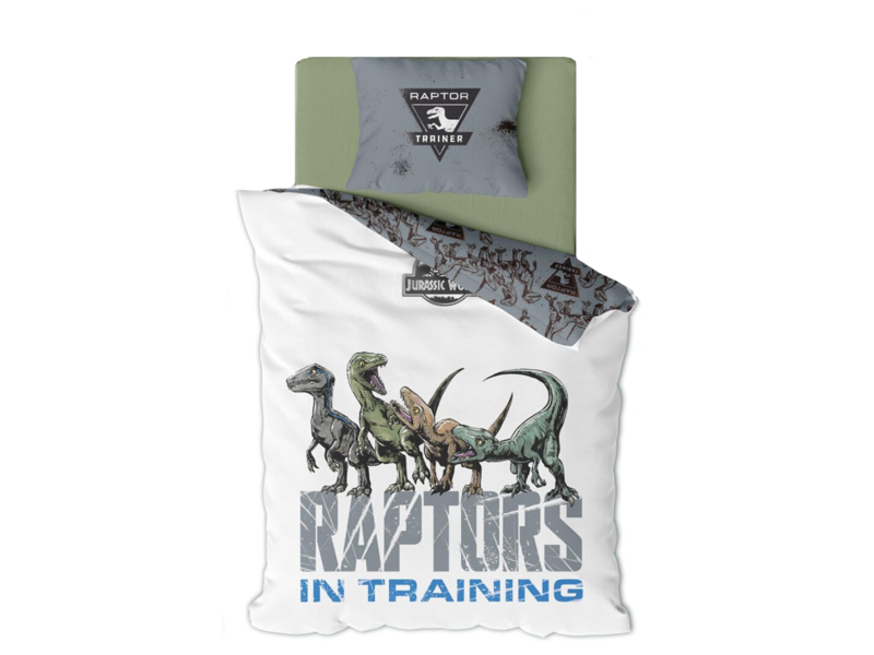 Jurassic World Bettbezug Raptors - Single - 140 x 200 cm - Polyester