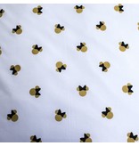 Disney Minnie Mouse Duvet cover Gold - Single - 140 x 200 cm - Cotton