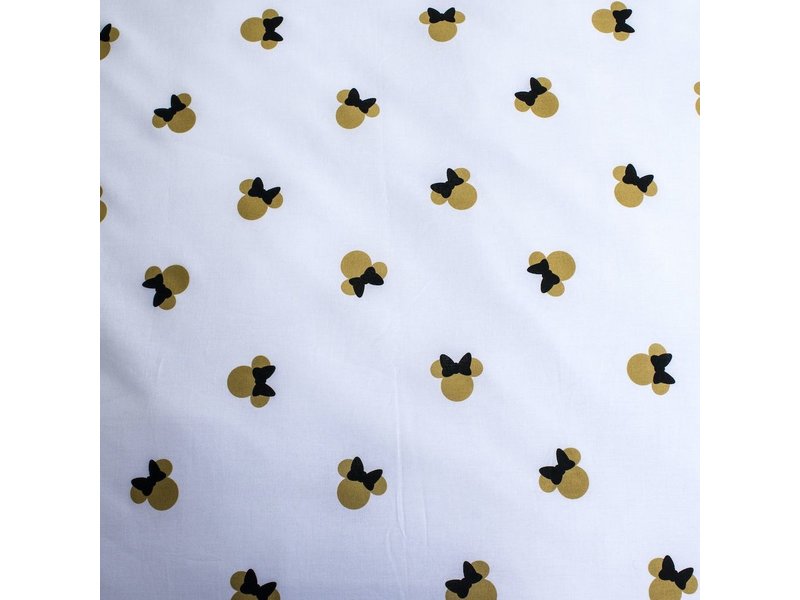 Disney Minnie Mouse Duvet cover Gold - Single - 140 x 200 cm - Cotton