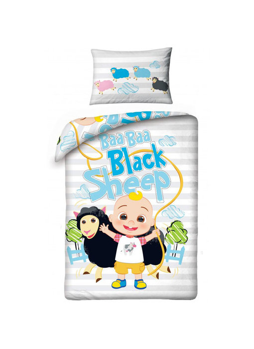 Cocomelon BABY Bettbezug Baa Baa Black Sheep 100 x 135 cm