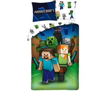 Minecraft Bettbezug Monster Hunter 140 x 200 cm Baumwolle