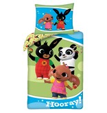 Bing Bunny Dekbedovertrek Hooray - Eenpersoons - 140 x 200 cm - Katoen