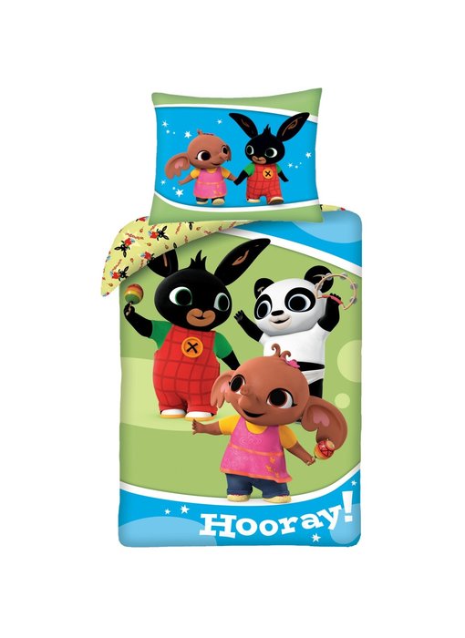 Bing Bunny Bettbezug Hooray 140 x 200 cm Baumwolle