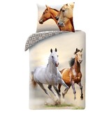 Animal Pictures Bettbezug Horses Galopp - Einzel - 140 x 200 cm - Baumwolle