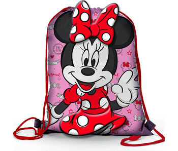 Disney Minnie Mouse Gymbag Bow 36.5 x 31.5 cm