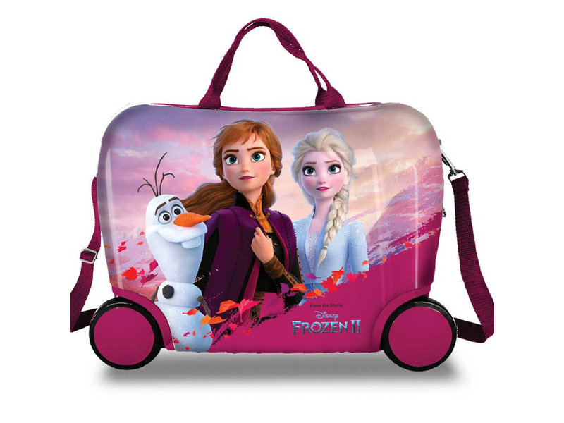 Disney Frozen Reisekoffer - 40 x 32 x 20 cm - Lila