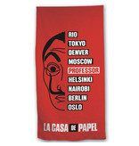 La Casa de Papel Beach towel El Professor - 70 x 140 cm - cotton