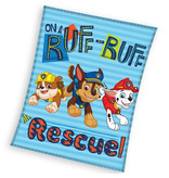 PAW Patrol leeceplaid Rescue - 100 x 140 cm - Blue