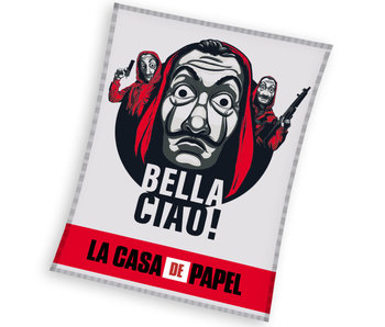 La Casa de Papel Fleece blanket Bella Ciao 150 x 200 cm