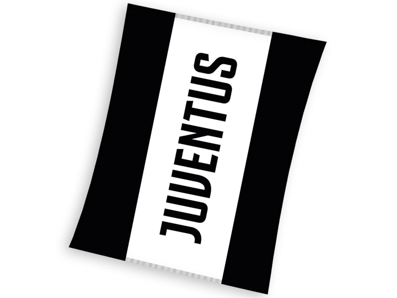 Juventus Couverture polaire Stripe - 150 x 200 cm - Polyester