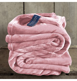 De Witte Lietaer Fleecedecke Cosy Dusty Rose - 150 x 200 cm - Pink