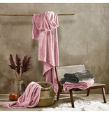 De Witte Lietaer Couverture polaire Cosy Dusty Rose - 150 x 200 cm - Rose