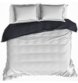 De Witte Lietaer Duvet cover Elegance Off White Ebony - Hotel size - 260 x 240 cm - Cotton Satin