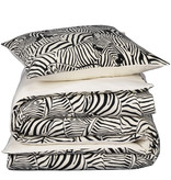 De Witte Lietaer Bettbezug Zebra Creme - Single - 140 x 200/220 cm - Baumwollflanell