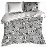 De Witte Lietaer Bettbezug Zebra Cream - Hotelgröße - 260 x 240 cm - Baumwollflanell