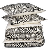 De Witte Lietaer Bettbezug Zebra Cream - Hotelgröße - 260 x 240 cm - Baumwollflanell