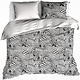 Dekbedovertrek Zebra Cream 200 x 200/220 cm Katoen Flanel