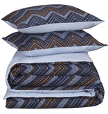 De Witte Lietaer Duvet cover Sioux Blue Grey - Lits Jumeaux - 240 x 220 cm - Cotton Flannel