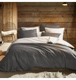 De Witte Lietaer Dekbedovertrek Shooting Star Sea Salt - Eenpersoons -  140 x 200/220 cm - Katoen Flanel