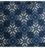 De Witte Lietaer Housse de couette Anzor  Azure Blue - Simple - 140 x 200/220 cm - Coton Flanelle