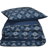 De Witte Lietaer Duvet cover Anzor  Azure Blue - Single - 140 x 200/220 cm - Cotton Flannel