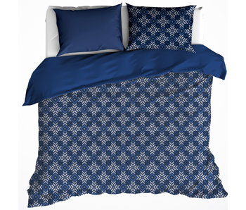 De Witte Lietaer Duvet cover Anzor Azure Blue 260 x 240 cm Cotton Flannel