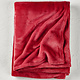Fleece throw Snuggly Ruby Red 150x200cm