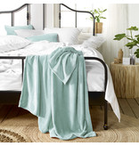 De Witte Lietaer Fleecedecke Snuggly Mint - 150 x 200 cm - Mint