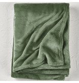 De Witte Lietaer Couverture polaire Snuggly Kaki - 150 x 200 cm - Vert