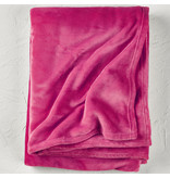 De Witte Lietaer Fleecedecke Snuggly Cerise - 150 x 200 cm - Pink