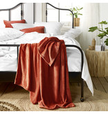 De Witte Lietaer Couverture polaire Snuggly Caramel - 150 x 200 cm - Marron