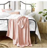 De Witte Lietaer Fleece blanket Snuggly Blush- 150 x 200 cm - Pink
