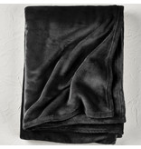 De Witte Lietaer Couverture polaire Snuggly Black - 150 x 200 cm - Noir