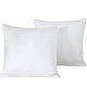 Sierkussensloop Set 2 x Olivia White 40 x 40 cm
