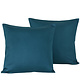 Decorative pillowcase Set 2 x Olivia Lake Green 40 x 40 cm