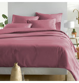 De Witte Lietaer Housse de couette Coton Satin Olivia - Double - 200 x 200/220 cm - Rose