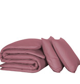 De Witte Lietaer Bettbezug Baumwollsatin Olivia - Hotelgröße - 260 x 240 cm - Rosa