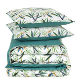 De Witte Lietaer Duvet cover Salix Deep Jungle -Hotel size - 260 x 240 cm - Cotton Perkal