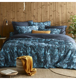 De Witte Lietaer Housse de couette Musa Midnight Blue - Simple - 140 x 200/220 - Coton Perkal