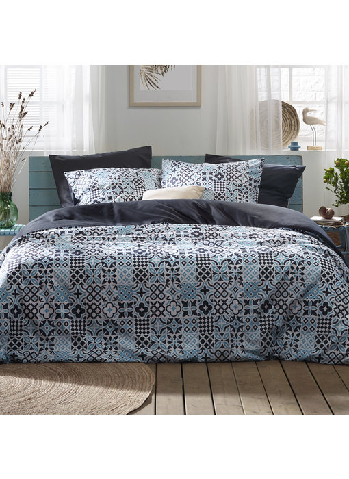 De Witte Lietaer Housse de couette Azula Oxyde 140 x 200/220 cm Percale de Coton