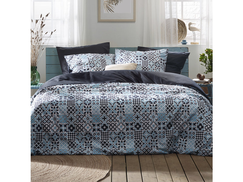 De Witte Lietaer Duvet cover Azula Oxyde - Double - 200 x 200/220 - Cotton Perkal